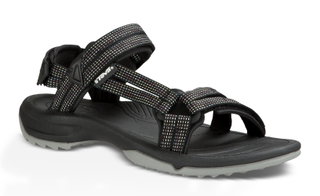 Teva Sandale Terra Fi Lite (wasserbeständig, robust, schnelltrocknend) City Lights schwarz Damen